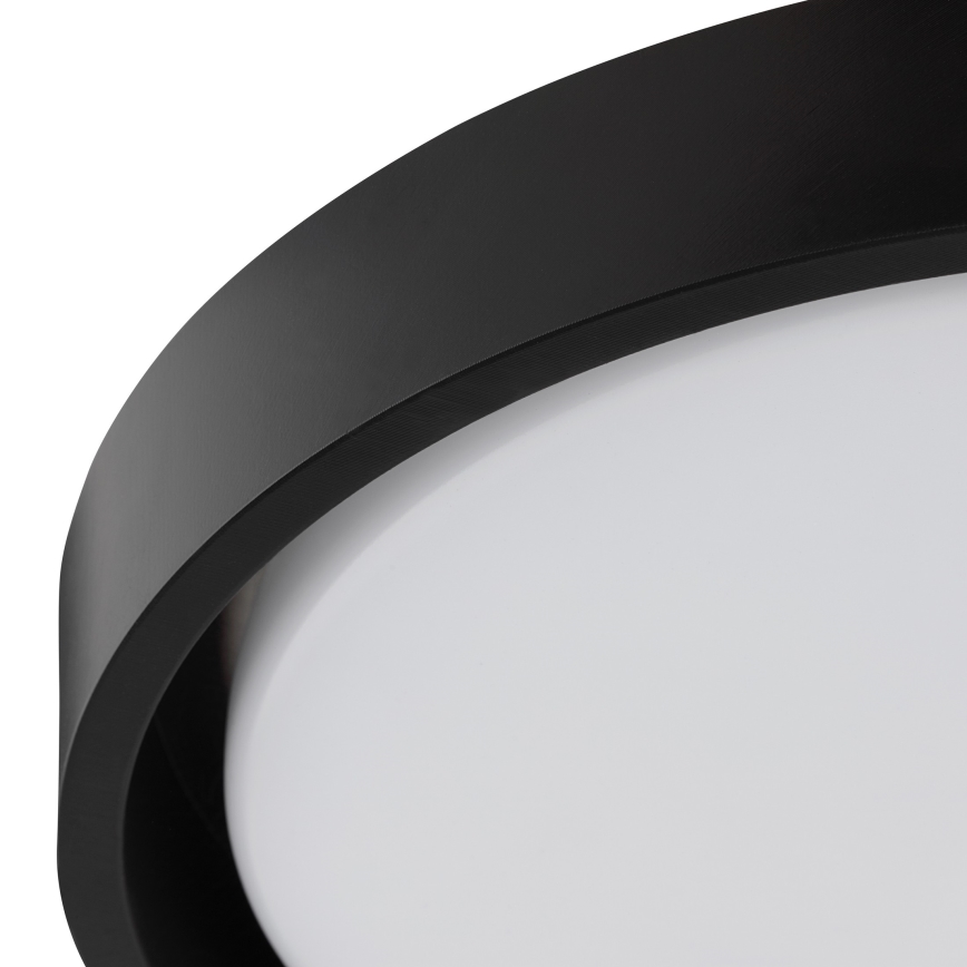 Brilliant - LED stropna svjetiljka SONORA LED/12W/230V 3000K Ø 31 cm crna