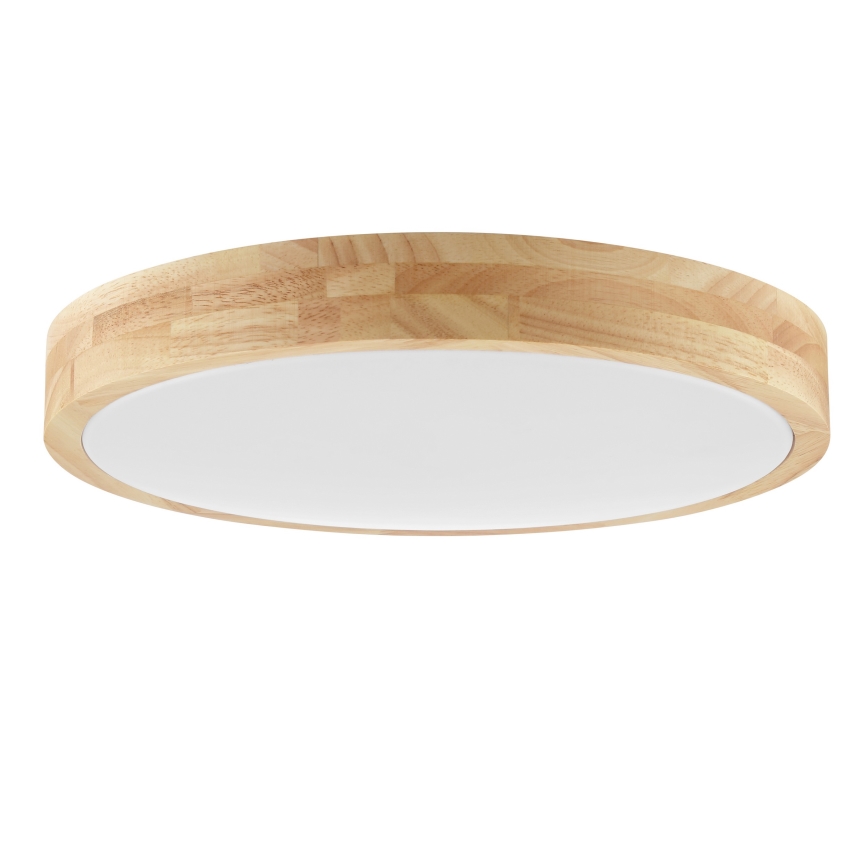 Brilliant - LED stropno svjetlo za kupaonicu MOREEN LED/18W/230V 2700/4000/6500K promjer 34 cm IP44 kaučukovo drvo
