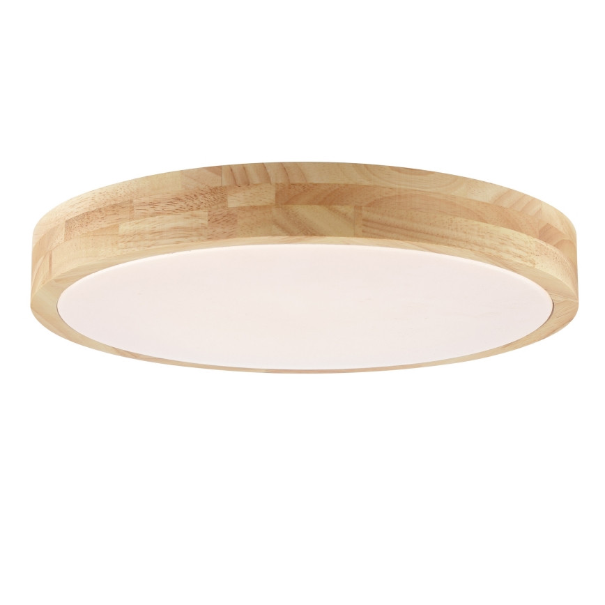 Brilliant - LED stropno svjetlo za kupaonicu MOREEN LED/18W/230V 2700/4000/6500K promjer 34 cm IP44 kaučukovo drvo