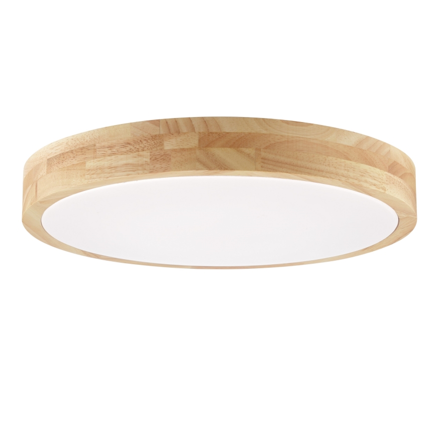 Brilliant - LED stropno svjetlo za kupaonicu MOREEN LED/18W/230V 2700/4000/6500K promjer 34 cm IP44 kaučukovo drvo