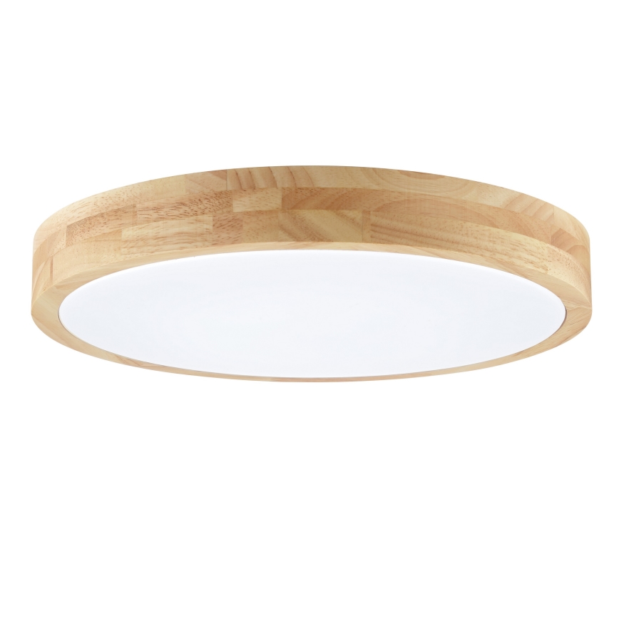 Brilliant - LED stropno svjetlo za kupaonicu MOREEN LED/18W/230V 2700/4000/6500K promjer 34 cm IP44 kaučukovo drvo