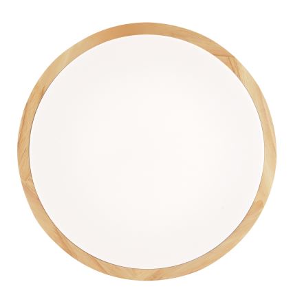 Brilliant - LED stropno svjetlo za kupaonicu MOREEN LED/18W/230V 2700/4000/6500K promjer 34 cm IP44 kaučukovo drvo