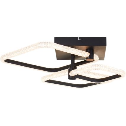 Brilliant - LED stropna svjetla AYDIN LED/30W/230V 3000-6500K crna + daljinski upravljač
