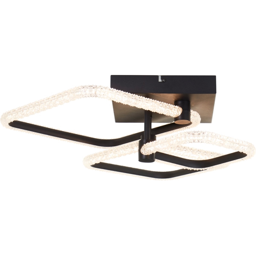 Brilliant - LED stropna svjetla AYDIN LED/30W/230V 3000-6500K crna + daljinski upravljač