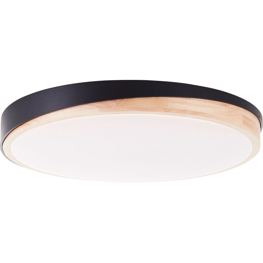 Brilliant - LED stropna svjetiljka s prigušivanjem BAARLO LED/36W/230V 3000-6500K promjer 50 cm crna/gumeni + daljinski upravljač