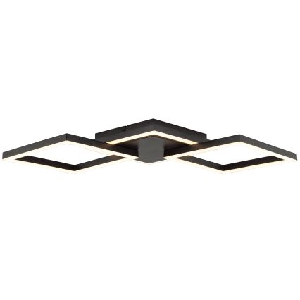 Brilliant - LED stropno svjetlo JORVIC LED/21W/230V 28x61,5 cm crno