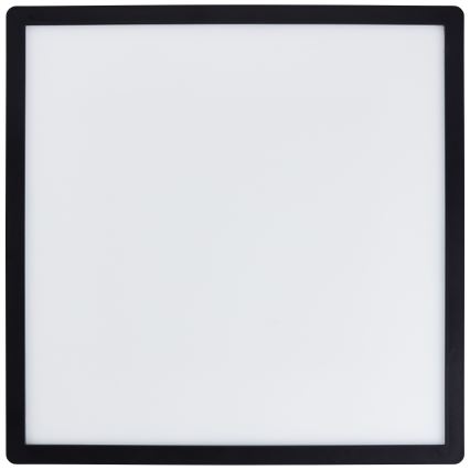 Brilliant - LED stropno svjetlo MILTON LED/24W/230V 42x42 cm crno