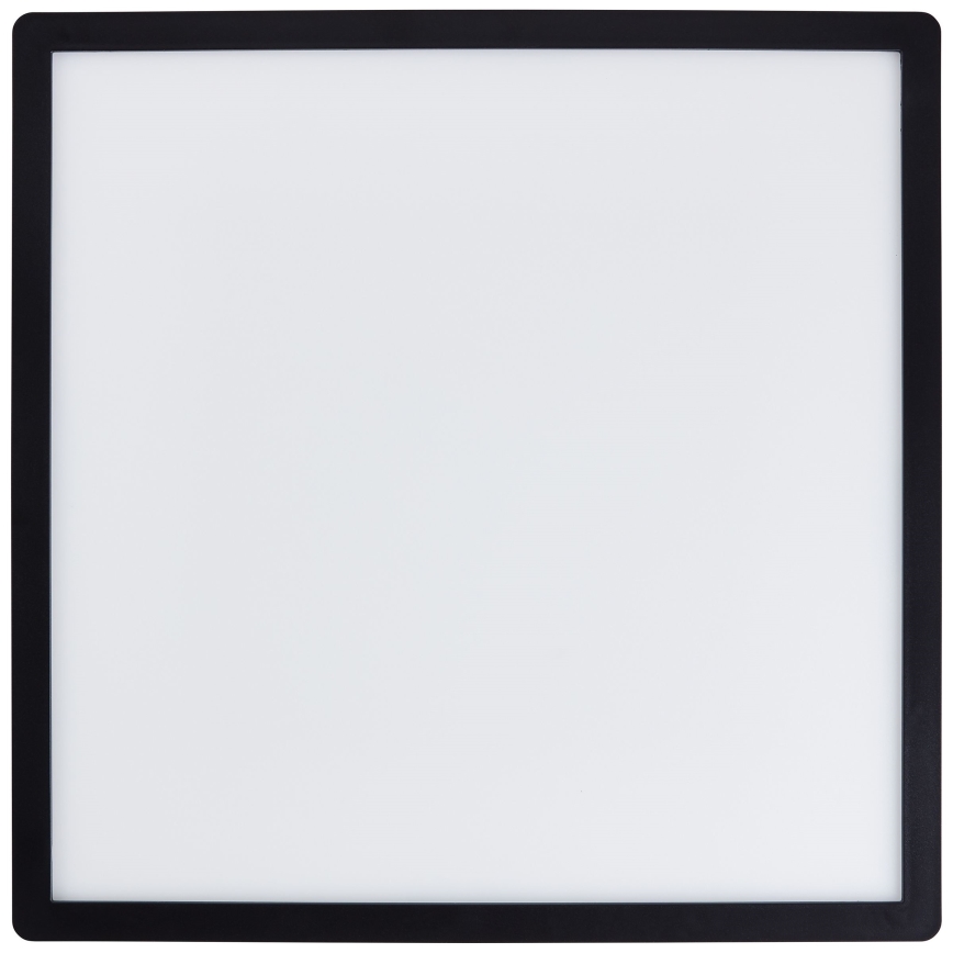 Brilliant - LED stropno svjetlo MILTON LED/24W/230V 42x42 cm crno