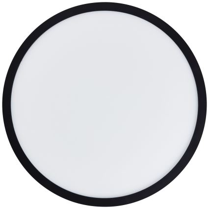 Brilliant - LED stropno svjetlo MILTON LED/24W/230V promjer 42 cm crno
