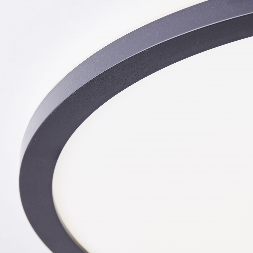 Brilliant - LED stropno svjetlo MILTON LED/24W/230V promjer 42 cm crno
