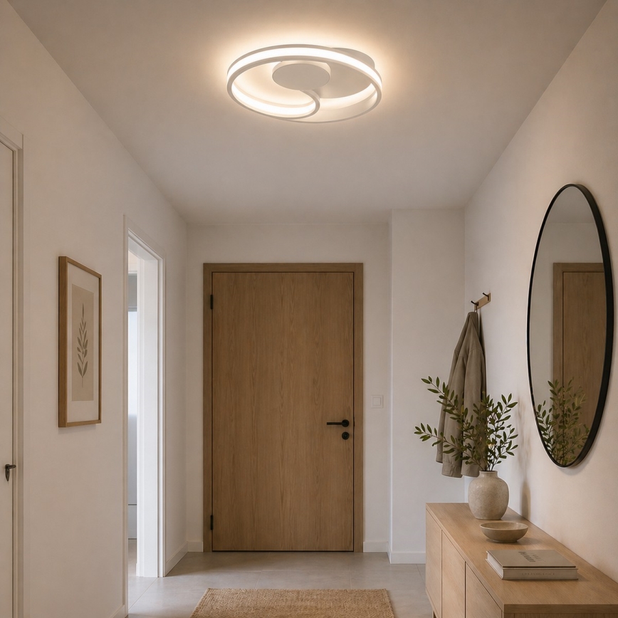 Brilliant - LED stropna svjetiljka REVOLA LED/33W/230V 3000/4000/6500K pr. 40 cm bijela