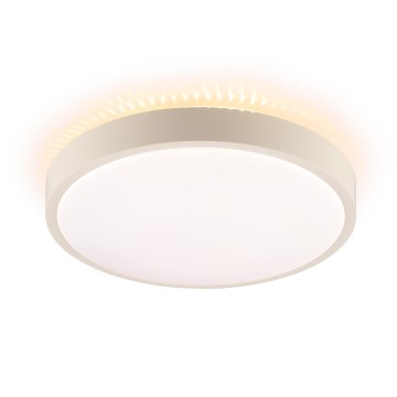 Brilliant - LED stropno svjetlo SOLISTRA LED/18W/230V pr. 34,5 cm bež