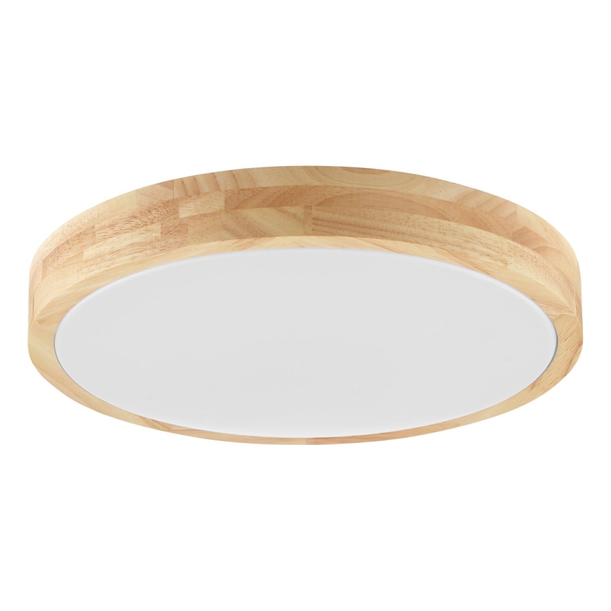 Brilliant - LED stropno svjetlo za kupaonicu MOREEN LED/18W/230V 2700/4000/6500K promjer 34 cm IP44 kaučukovo drvo