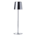 Brilliant - LED vanjska dodirna lampa s prigušivanjem XAANA LED/4W/5V 3000/4000/6500K 2600 mAh IP44 sjajni krom