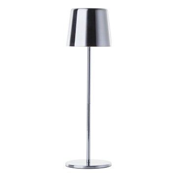 Brilliant - LED vanjska dodirna lampa s prigušivanjem XAANA LED/4W/5V 3000/4000/6500K 2600 mAh IP44 sjajni krom