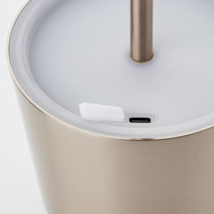 Brilliant - LED vanjska lampa s dodirnim prigušivačem XAANA LED/4W/5V 3000/4000/6500K 2600 mAh IP44 bakar