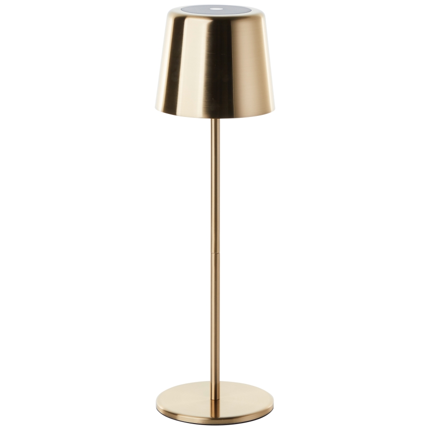 Brilliant - LED vanjska dodirna lampa s prigušivanjem XAANA LED/4W/5V 3000/4000/6500K 2600 mAh IP44 zlatna