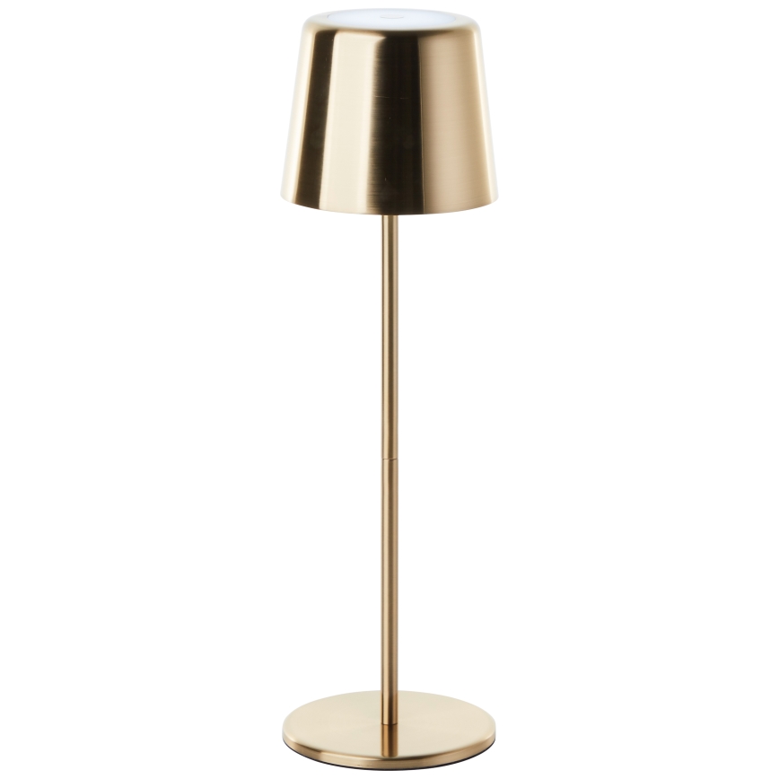 Brilliant - LED vanjska dodirna lampa s prigušivanjem XAANA LED/4W/5V 3000/4000/6500K 2600 mAh IP44 zlatna