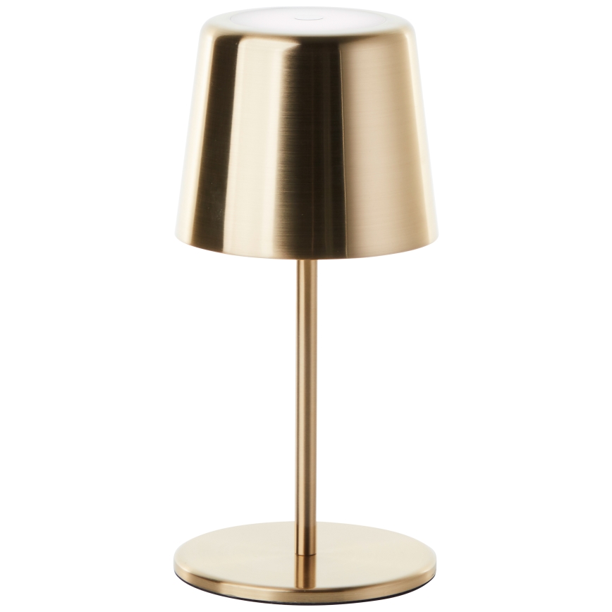 Brilliant - LED vanjska dodirna lampa s prigušivanjem XAANA LED/4W/5V 3000/4000/6500K 2600 mAh IP44 zlatna