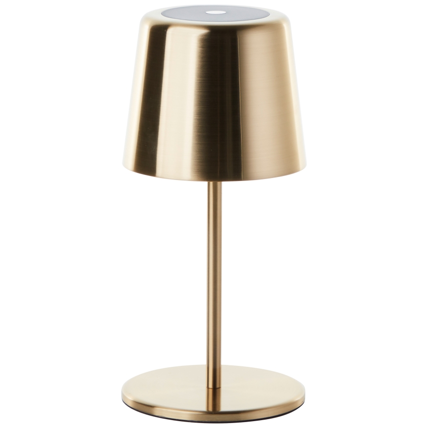 Brilliant - LED vanjska dodirna lampa s prigušivanjem XAANA LED/4W/5V 3000/4000/6500K 2600 mAh IP44 zlatna