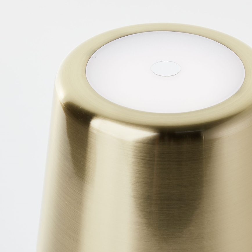 Brilliant - LED vanjska dodirna lampa s prigušivanjem XAANA LED/4W/5V 3000/4000/6500K 2600 mAh IP44 zlatna