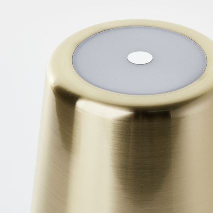 Brilliant - LED vanjska dodirna lampa s prigušivanjem XAANA LED/4W/5V 3000/4000/6500K 2600 mAh IP44 zlatna