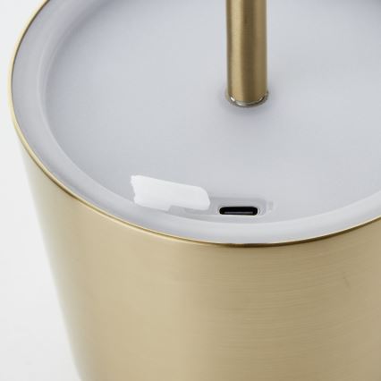 Brilliant - LED vanjska dodirna lampa s prigušivanjem XAANA LED/4W/5V 3000/4000/6500K 2600 mAh IP44 zlatna