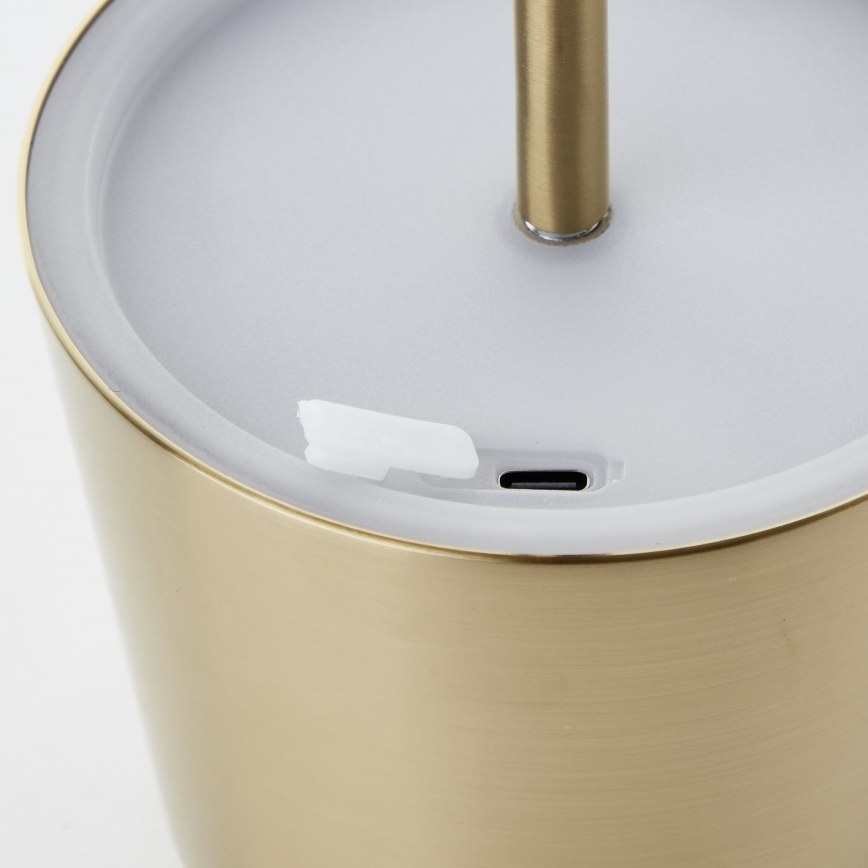 Brilliant - LED vanjska dodirna lampa s prigušivanjem XAANA LED/4W/5V 3000/4000/6500K 2600 mAh IP44 zlatna