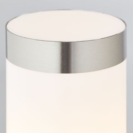 Brilliant - LED Vanjska lampa sa senzorom LEIGH LED/0,9W/230V + 1xE27/11W 80 cm IP44 sjajni krom