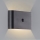 Brilliant - LED Vanjska punjiva zidna svjetiljka sa senzorom XINO LED/3W/5V IP44 crna