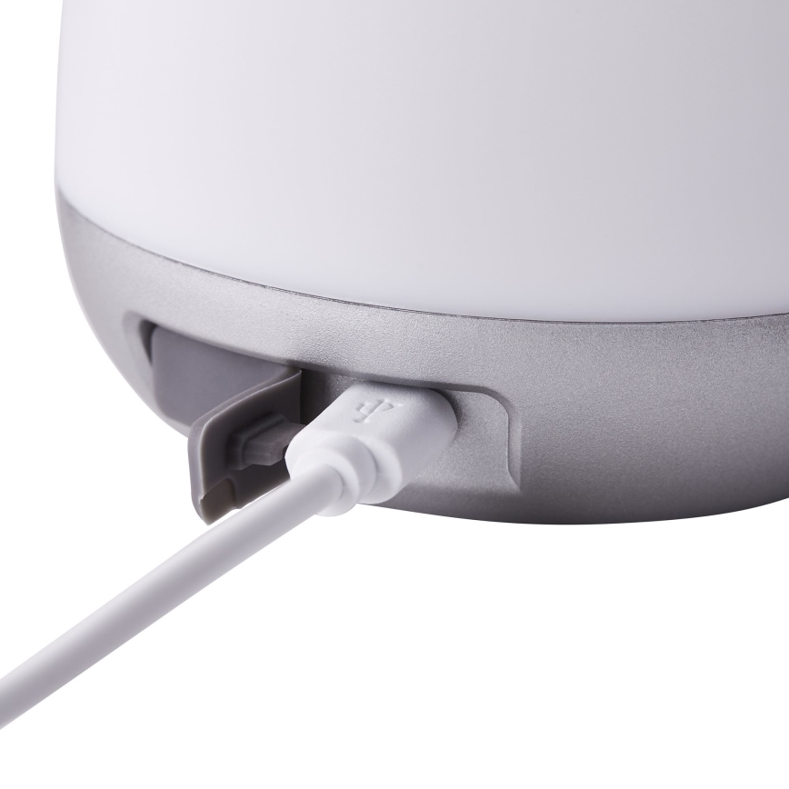 Brilliant - LED vanjska stolna lampa s prigušivanjem GEMMA LED/1,9W/5V 1800 mAh IP44 bijela