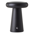 Brilliant - LED vanjska stolna lampa s dodirnim prigušivačem MUFFIN LED/3W/5V USB 2600 mAh IP44 crna