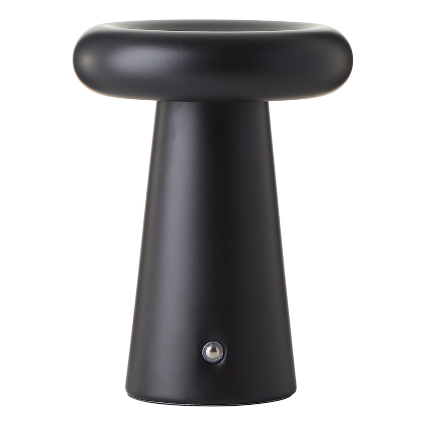 Brilliant - LED vanjska stolna lampa s dodirnim prigušivačem MUFFIN LED/3W/5V USB 2600 mAh IP44 crna