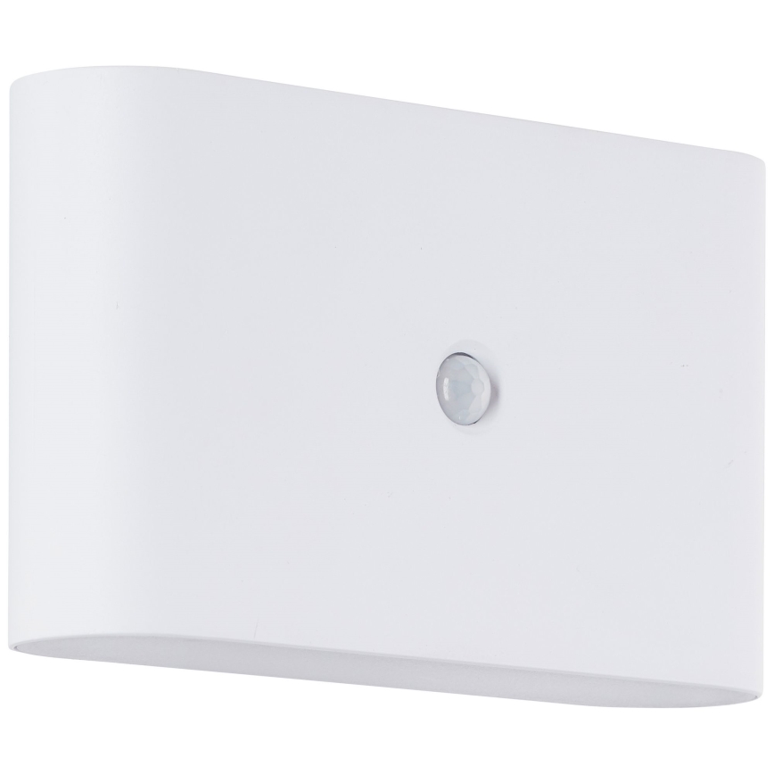 Brilliant - LED vanjsko zidno svjetlo s punjivom baterijom i senzorom XINO LED/3W/5V 3600 mAh IP44 bijela