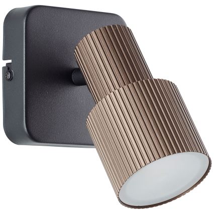 Brilliant - LED Zidna reflektorska svjetiljka CADIZ 1xGU10/5W/230V brončana