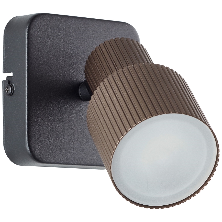 Brilliant - LED Zidna reflektorska svjetiljka CADIZ 1xGU10/5W/230V brončana