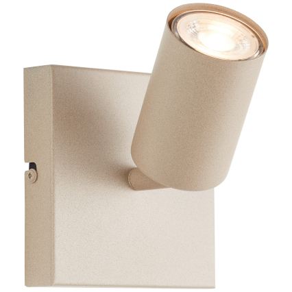 Brilliant - LED zidna reflektorska svjetiljka JELLO 1xGU10/5W/230V bež