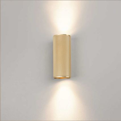 Brilliant - LED Zidna svjetiljka MARTY 2xGU10/5W/230V zlatna