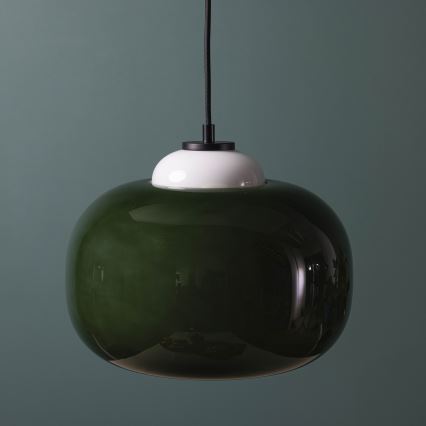 Brilliant - Luster na kabelu BLOP 1xE27/60W/230V zelena