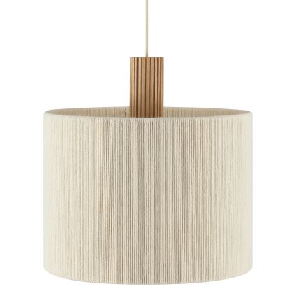 Brilliant - Luster na sajli ARLO 1xE27/20W/230V promjer 35 cm krem boje