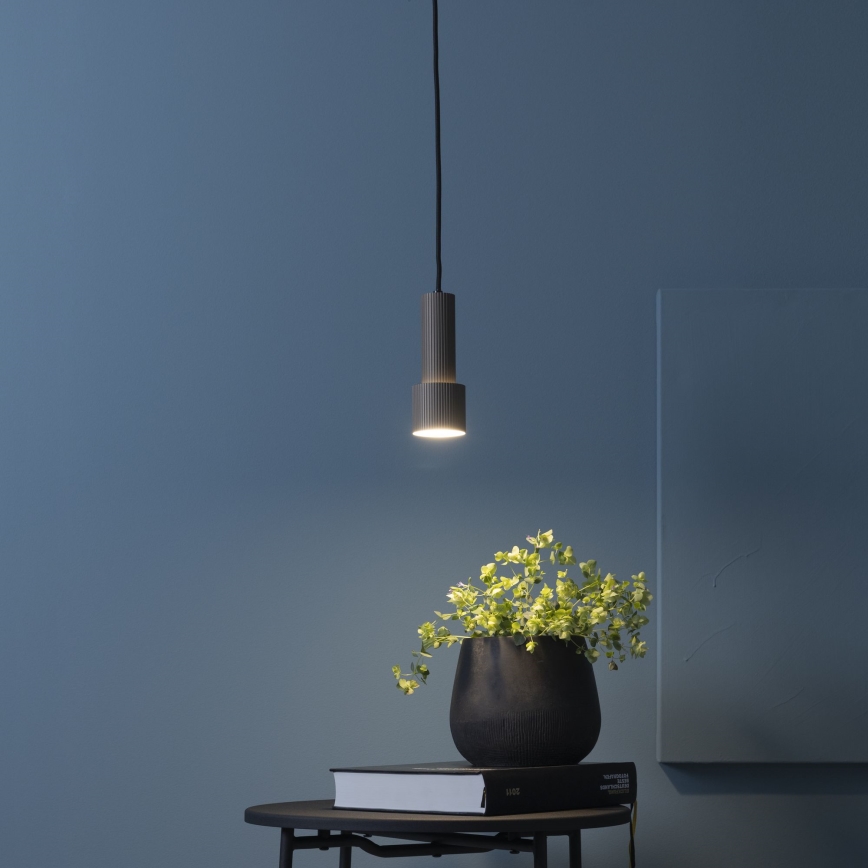 Brilliant - Luster na sajli CADIZ 1xGU10/10W/230V pr. 12,5 cm brončana
