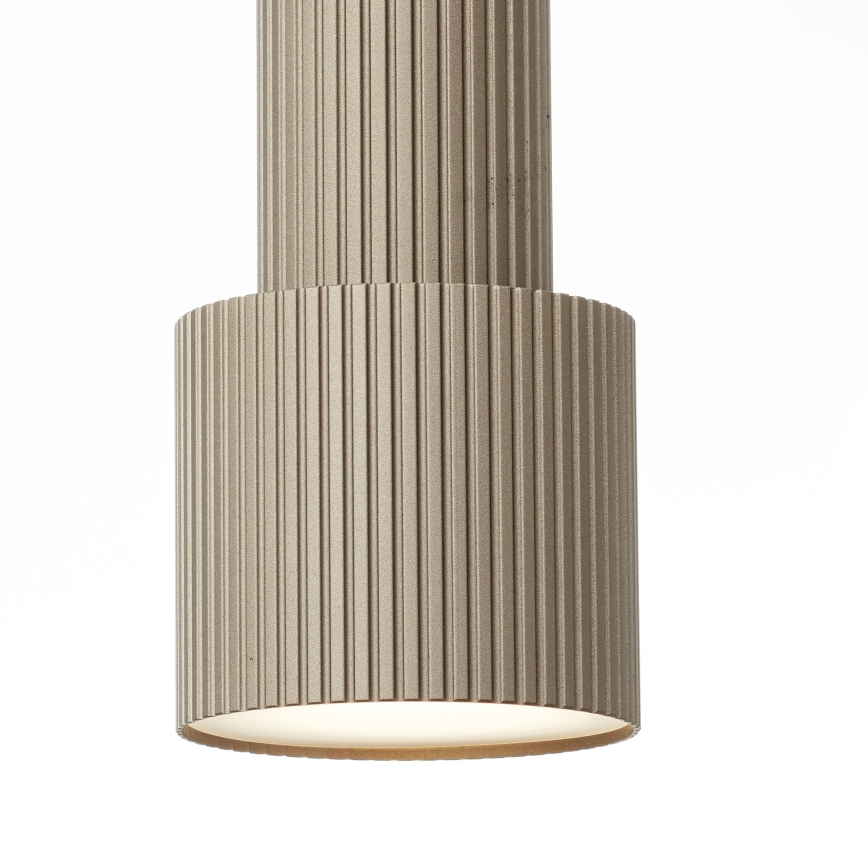 Brilliant - Luster na sajli CADIZ 4xGU10/10W/230V pr. 35 cm brončana