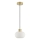 Brilliant - Luster na sajli FANNY 1xE27/20W/230V promjer 22 cm mesing
