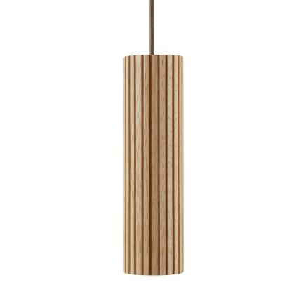 Brilliant - Luster na sajli LAKEWOOD 1xGU10/10W/230V Ø 10 cm smeđa