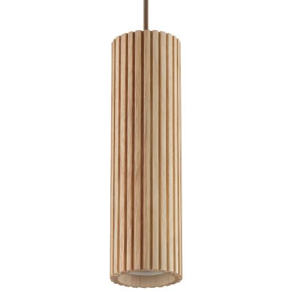 Brilliant - Luster na sajli LAKEWOOD 1xGU10/10W/230V Ø 10 cm smeđa