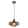 Brilliant - Luster na sajli LYN 1xE27/20W/230V Ø 28 cm smeđa/zadimljeno-smeđa