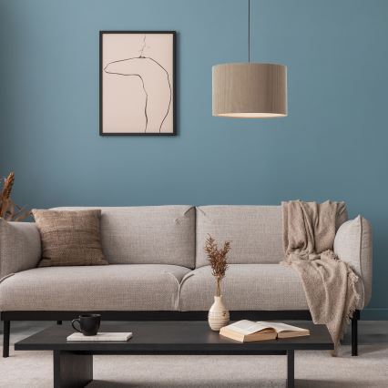 Brilliant - Luster na sajli TONY 1xE27/20W/230V pr. 35 cm smeđa