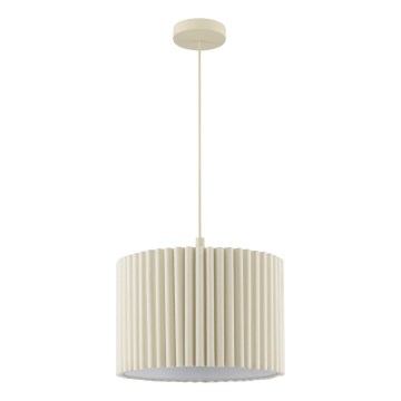 Brilliant - Luster na sajli VELIN 1xE27/20W/230V Ø 35 cm krem
