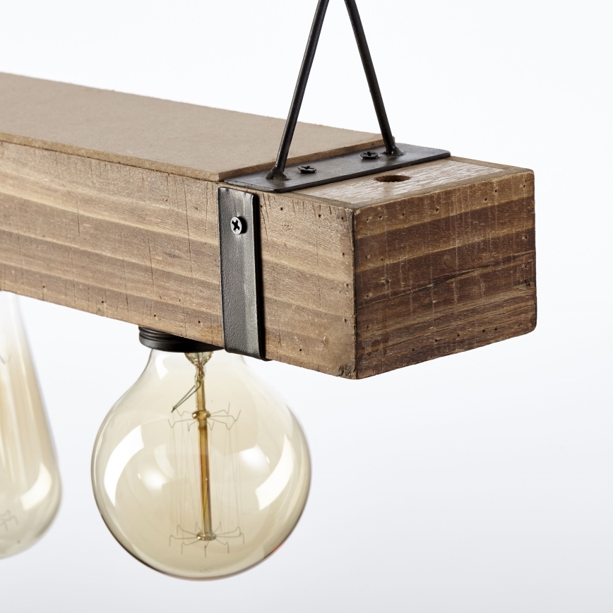 Brilliant - Luster na sajli WOODHILL 5xE27/30W/230V