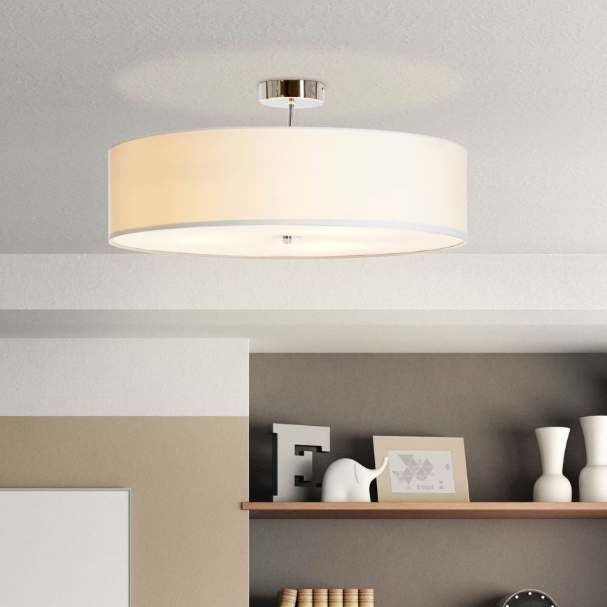 Brilliant - Nadgradni luster ANDRIA 3xE27/60W/230V pr. 60 cm bijela